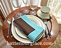 Multicolor Hemstitch Napkins.